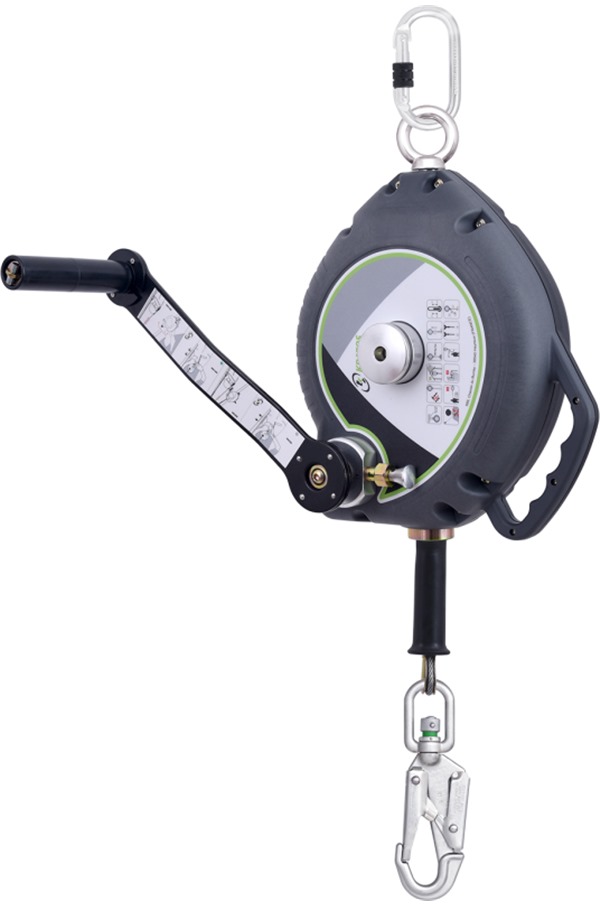 Retractable-Fall-Arrester Retrivel Type