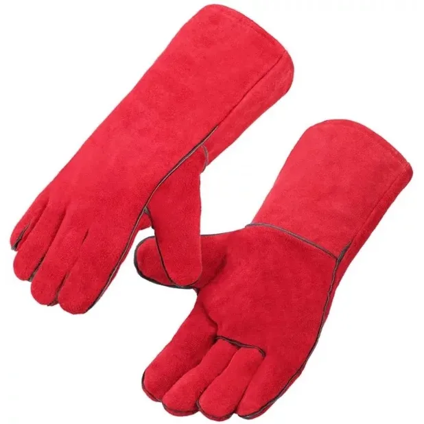 WELDING GLOVES RED