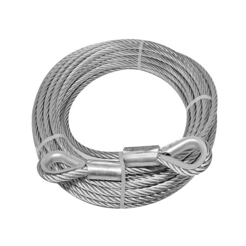WIRE ROPE SLING WITH THIMBLE EYES