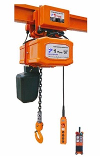 Electric Chain Hoist with Trolley